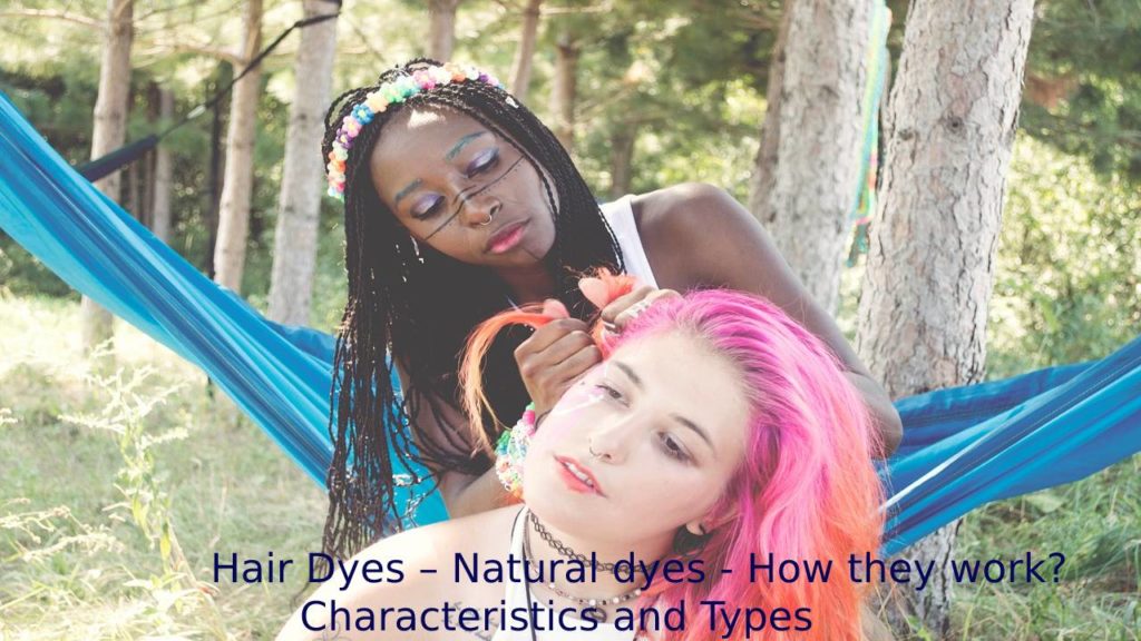 Hair Dyes – Natural dyes - How they work? Characteristics and Types