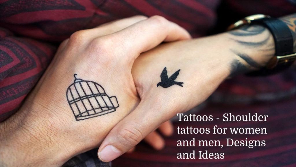 Tattoos - Shoulder tattoos for women and men, Designs and Ideas