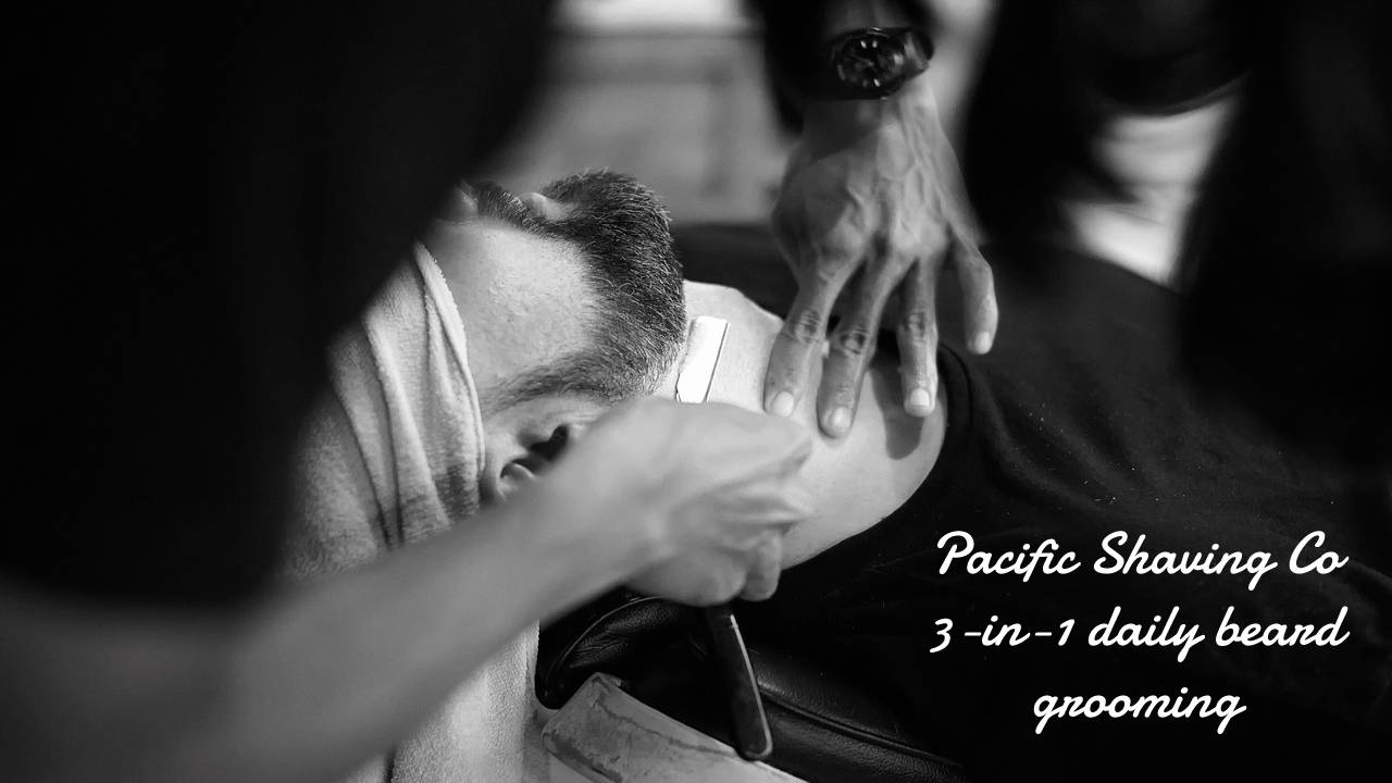 Pacific Shaving Co 3-in-1 daily beard grooming